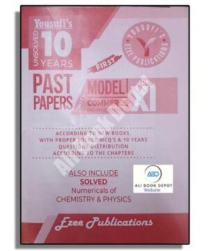 Unsolved Ten Year - Yousufi's - XI Commerce