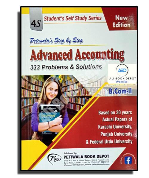 Advance Accounting - Petiwala Publisher - B.Com. II