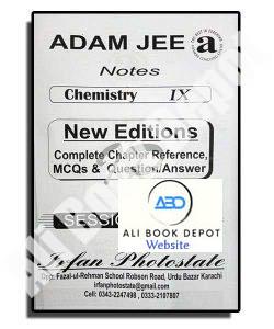 Chemistry - Notes Adamjee - Class 9