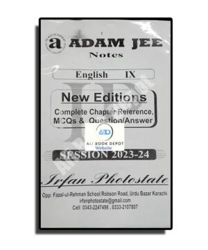 English - Notes Adamjee - Class 9