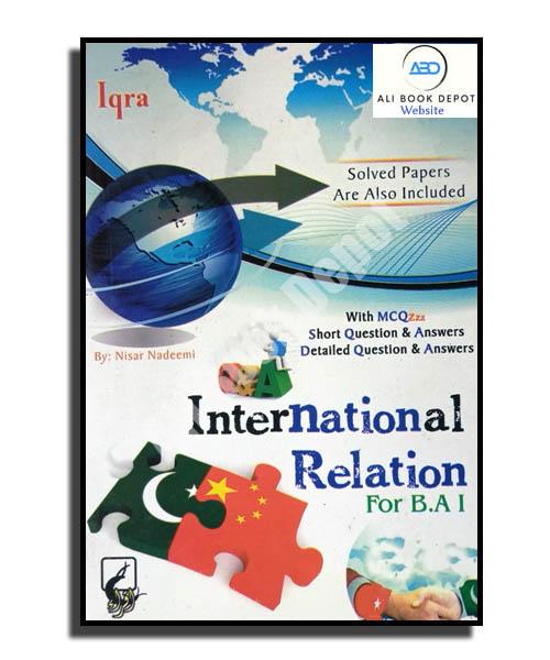 International Relation - Iqra Publisher - B.A. I