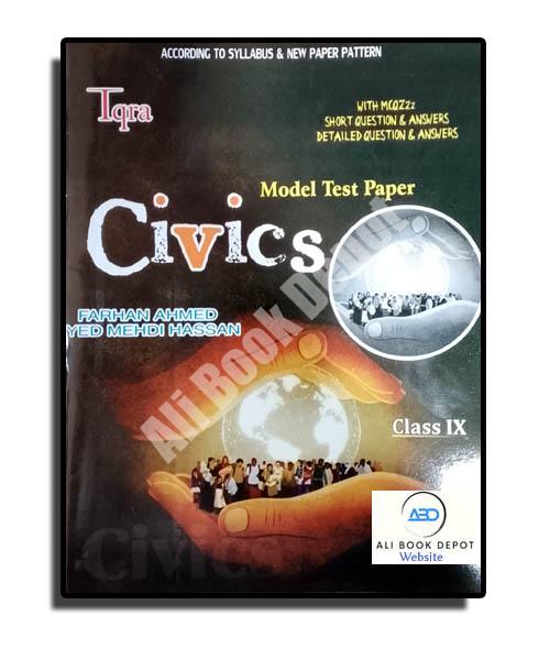 Civics - Iqra - Nine Class - 9 General