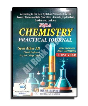 Chemistry - Practical Journal - Syed Ather Ali - First Year