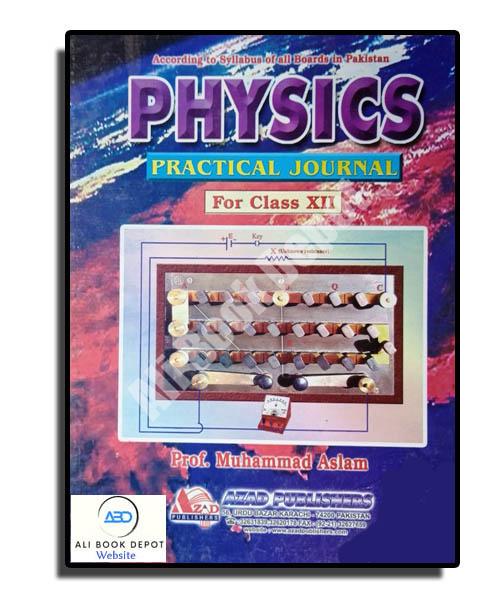 Physics Practical Journal Class 12 Muhammad Aslam