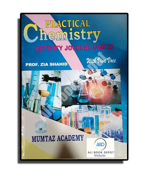 Chemistry - Practical Journal - Prof. Zia Shahid - First Year Science - 11 Science