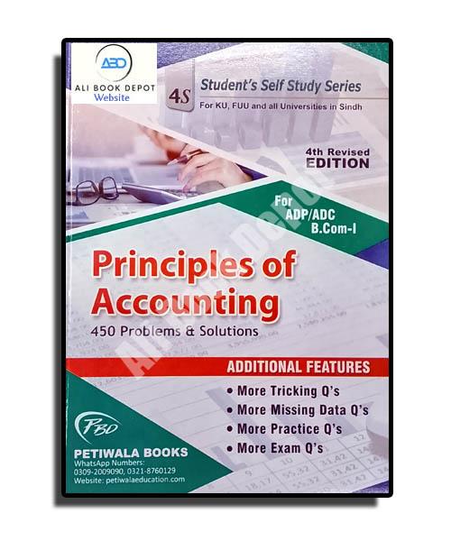 Accounting - Petiwala Publisher - B.Com. I