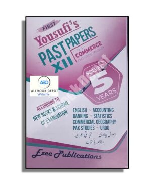 Solved Five Years - Yousufi's - Second Year Commerce - 12 Commerce