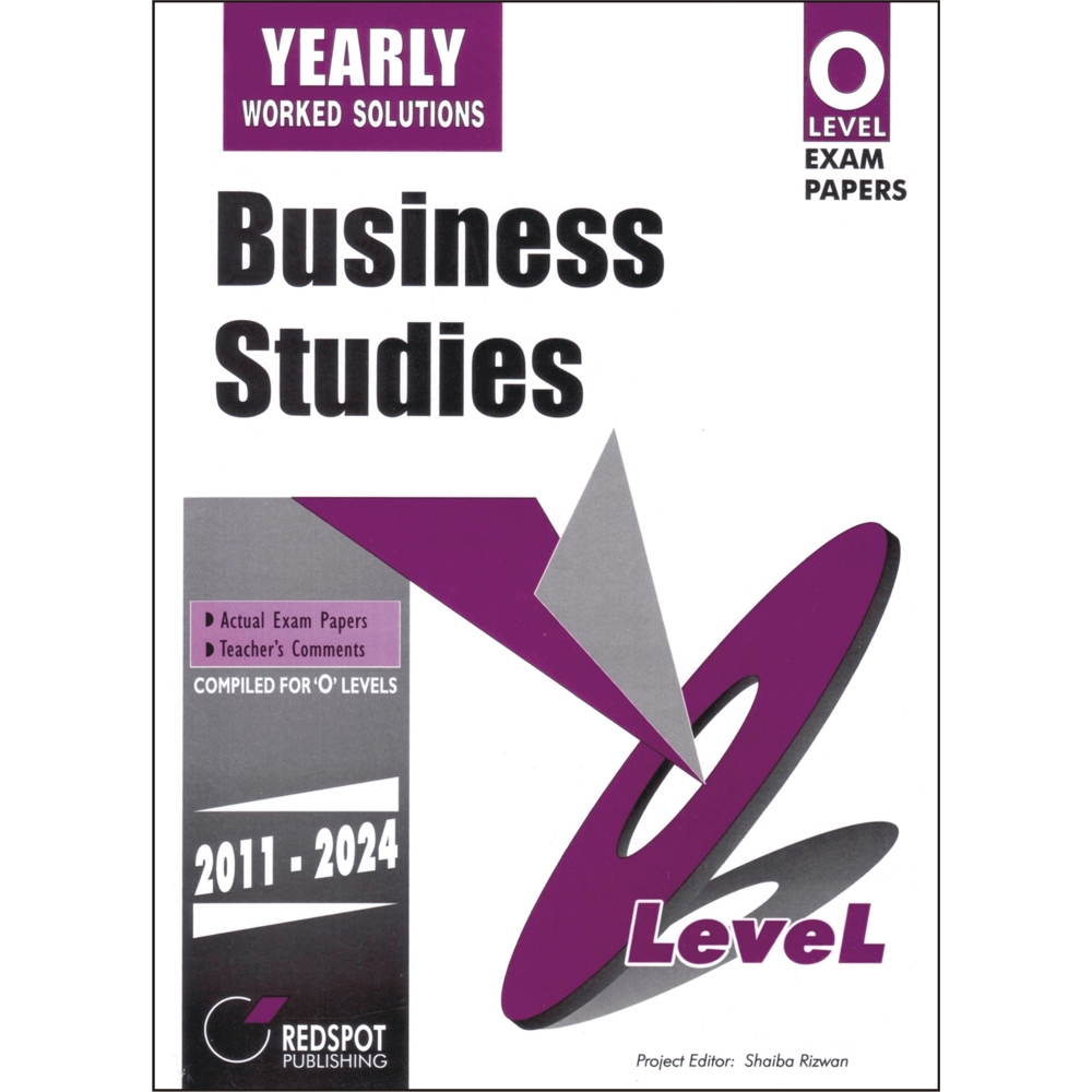 Business Studies - O Level - Yearly