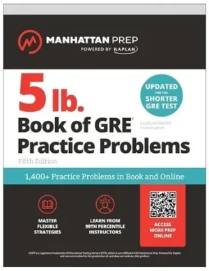 Manhattan 5 lb. Book of GRE Practice Problems 5th Edition