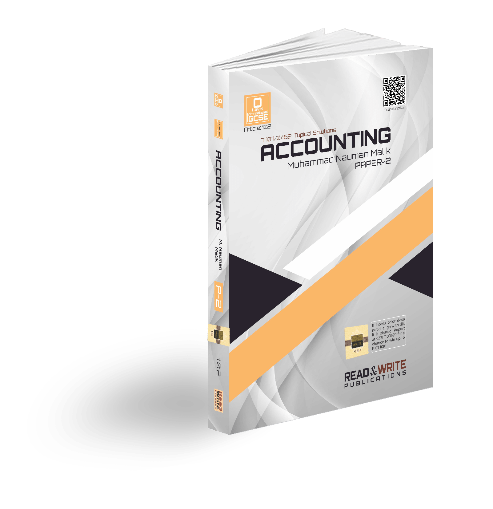 Accounting - O Level/IGCSE - Paper 2 - Topical Worked Solutions