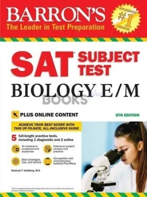 Barron’s SAT Subject Test Biology E/M 6th Edition