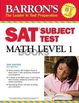 Barron’s SAT Subject Test Math Level 1 2nd Edition