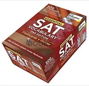 Essential SAT Vocabulary Flashcard 2nd Edition by Princeton Review