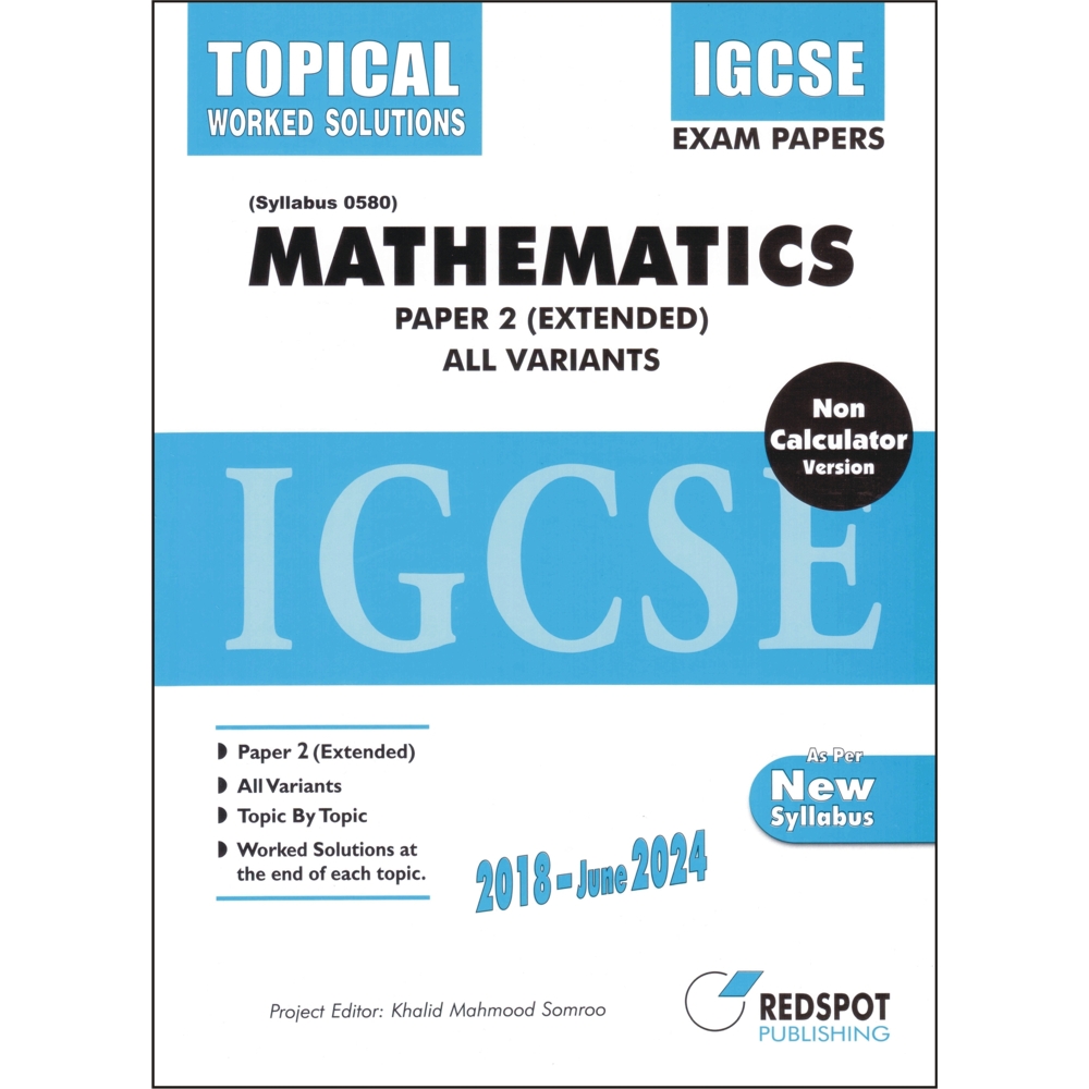 Mathematics - IGCSE - P2 - Topical
