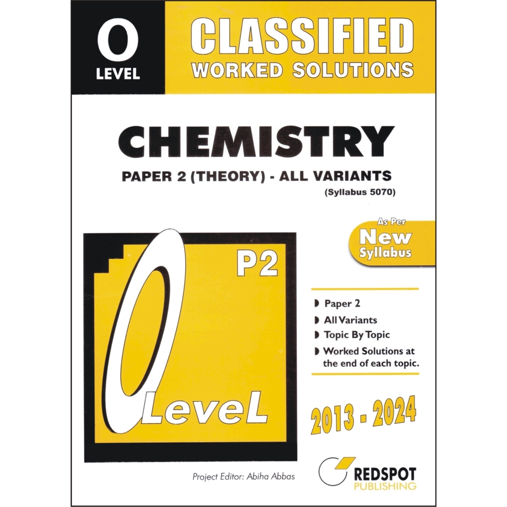 Classified Chemistry - O Level - P2 - All Variants