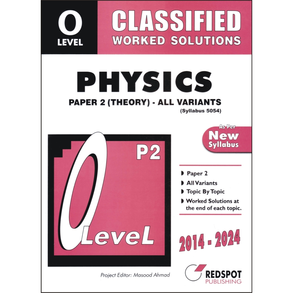 Classified Physics - O Level - P2 - All Variants