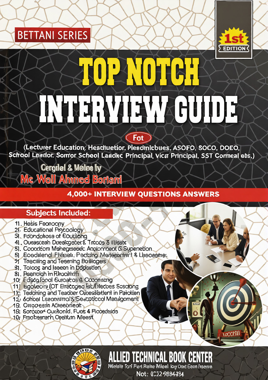 Top Notch Interview Guide By Mr Wali Ahmed Bettani – Allied