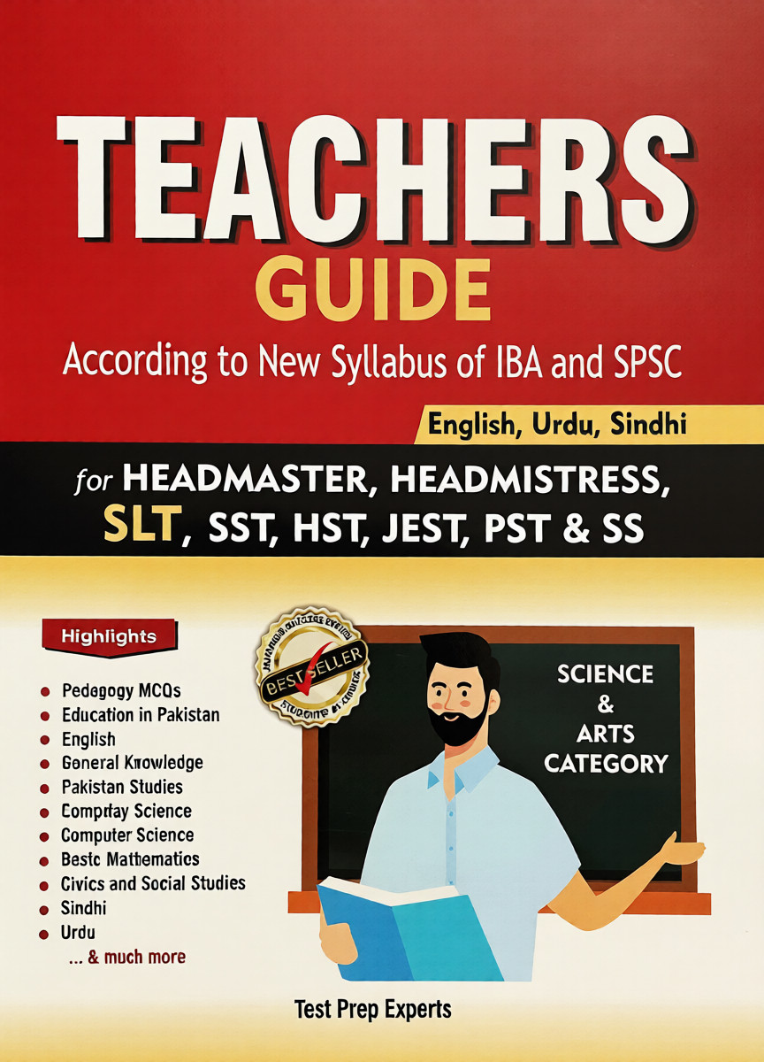 IBA & SPSC New Syllabus Teachers Guide (English, Urdu, Sindhi) – Jahangir