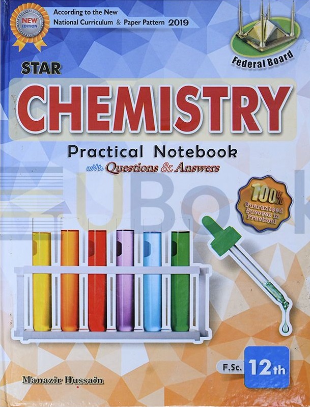 Chemistry Practical Notebook Class 12 Federal Board – Star