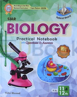 Biology Practical Notebook Class 11-12 Federal Board – Star
