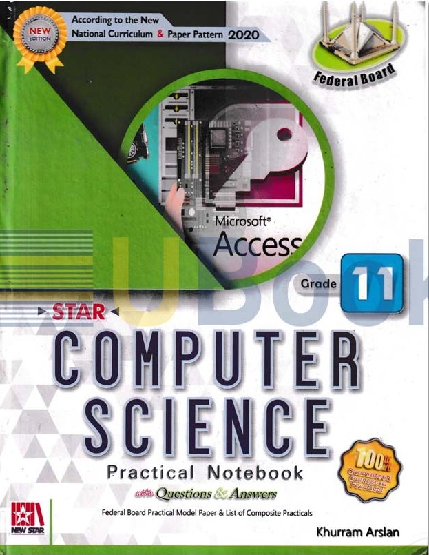 Computer Science Practical Notebook Class 11 Federal Board – Star