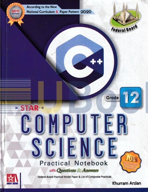 Computer Science Practical Notebook Class 12 Federal Board – Star