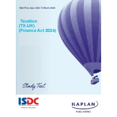 Kaplan ACCA F6 Taxation FA24 Study Text 2025-2026