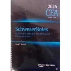 Kaplan Schweser CFA Level 1 Notes 2026