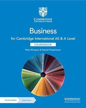 Business Coursebook A Level - Cambridge