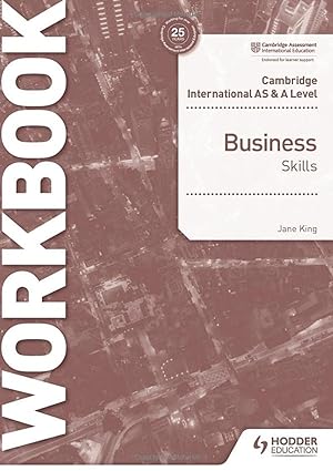 Business Workbook A Level - Hodder